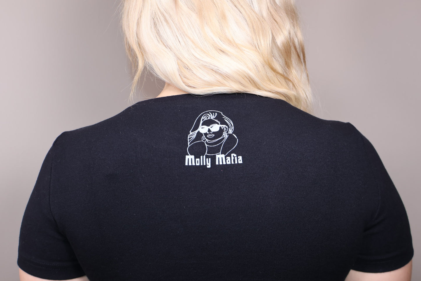 Doing Anything Black Baby Tee